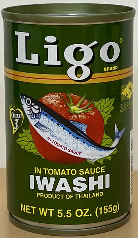 IWASHI IN TOMATO SAUCE(LIGO BRAND) 155g - Product | MM-Mart Japan