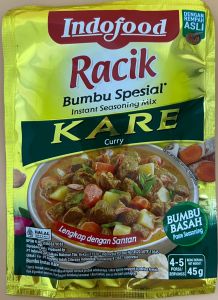 Indofood  Racik   Bumbu 	 Special     Kare ( Curry) - Product | MM-Mart Japan