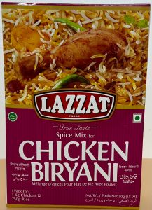 Lazzat   Spice   Mix   For  Chicken  Biryani - Product | MM-Mart Japan