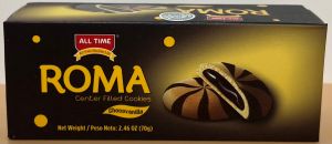 ALL TIME   ROMA   Center  Filled  Cookies ( Chocovanilla) - Product | MM-Mart Japan