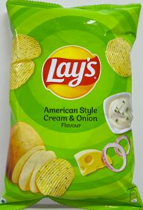 Lay's  American Style Cream & Onion  Flavour - Product | MM-Mart Japan