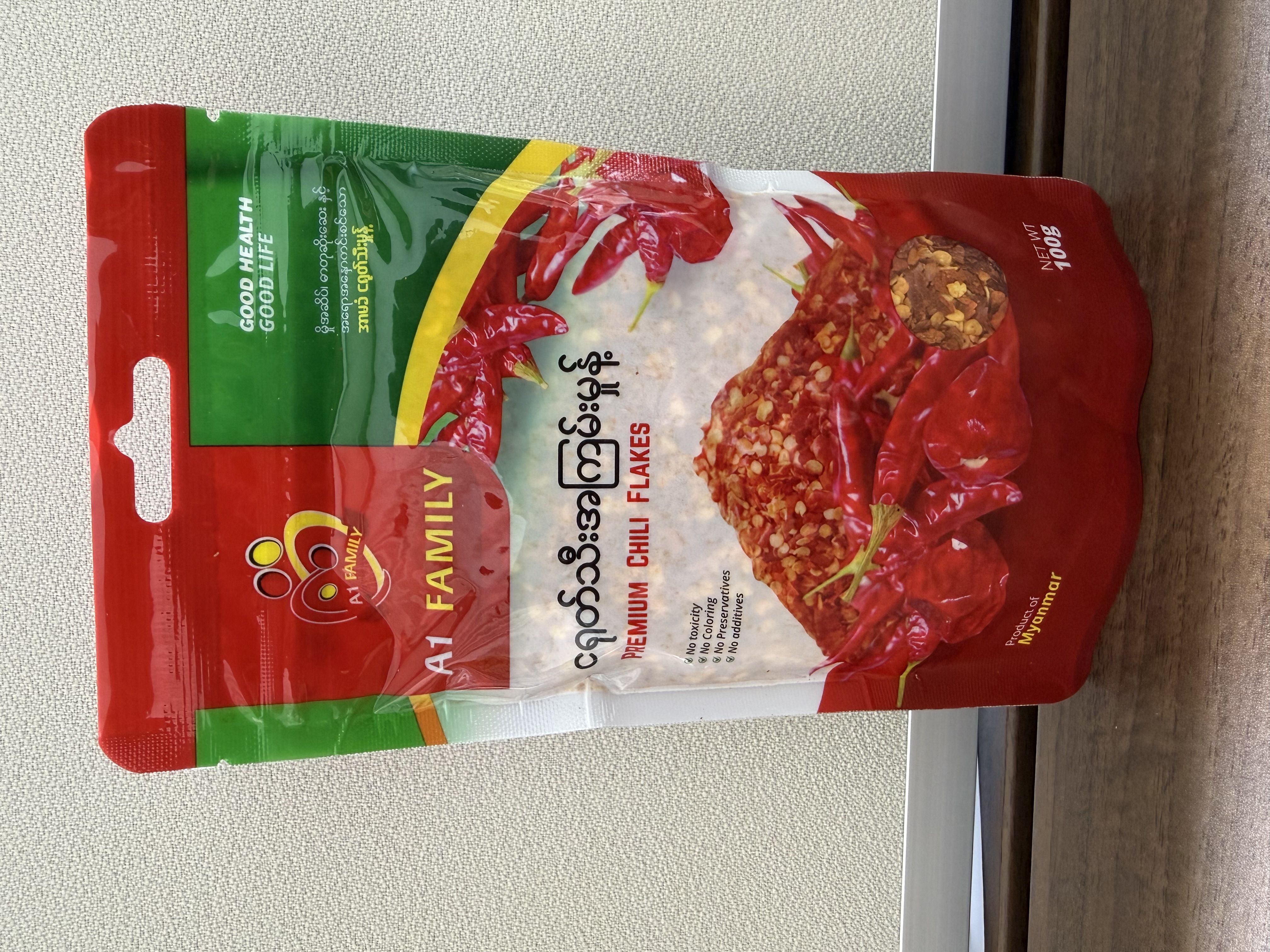 A1 FAMILY Premium Chilli Flakes 100g - Product | MM-Mart Japan
