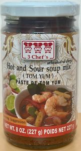 3 CHEF'S HOT AND SOUR SOUP MIX (TOM YUM PASTE) 227g - Product | MM-Mart Japan