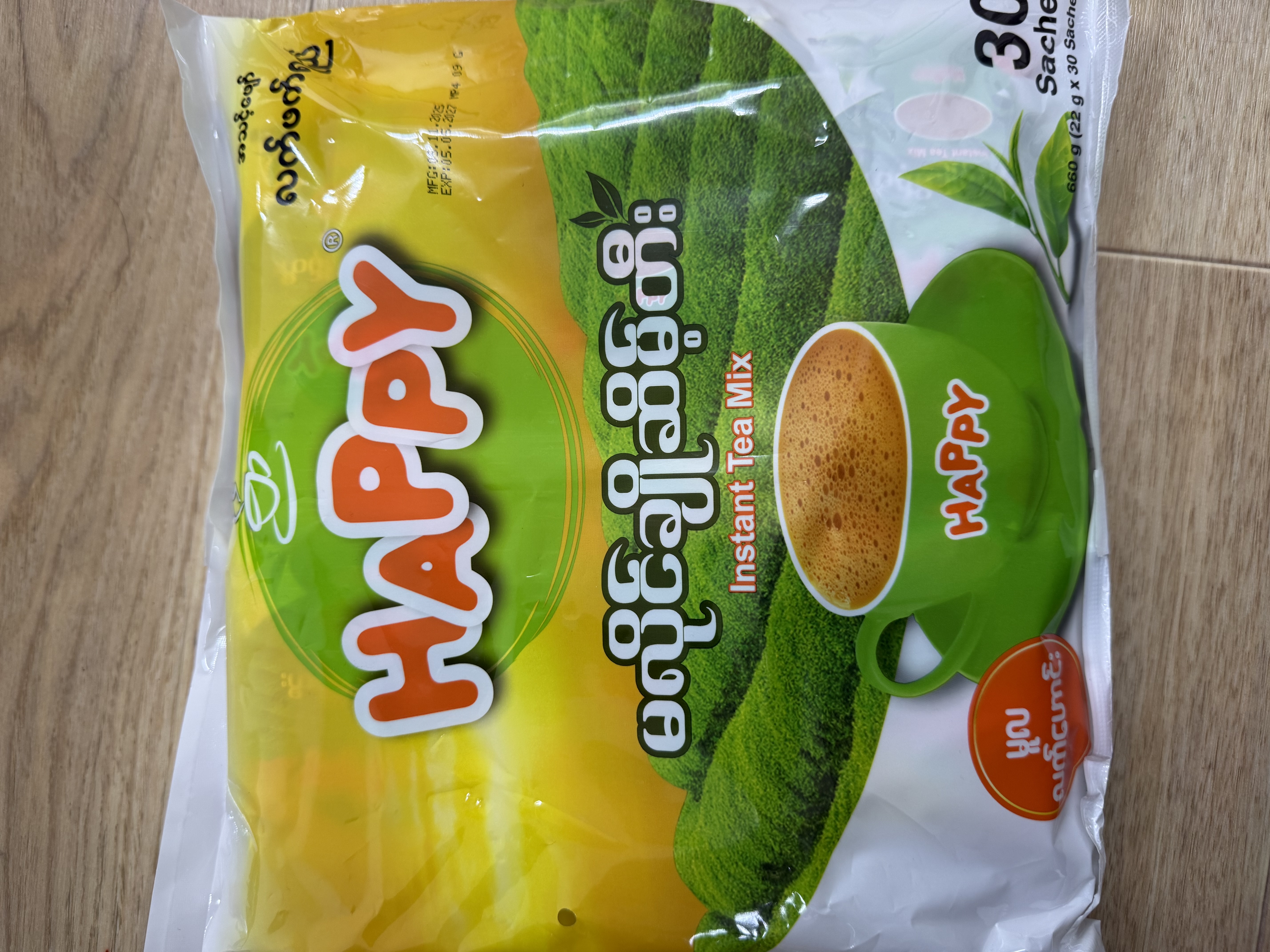 HAPPY INSTANT TEA MIX (CHO SEINT) - Product | MM-Mart Japan