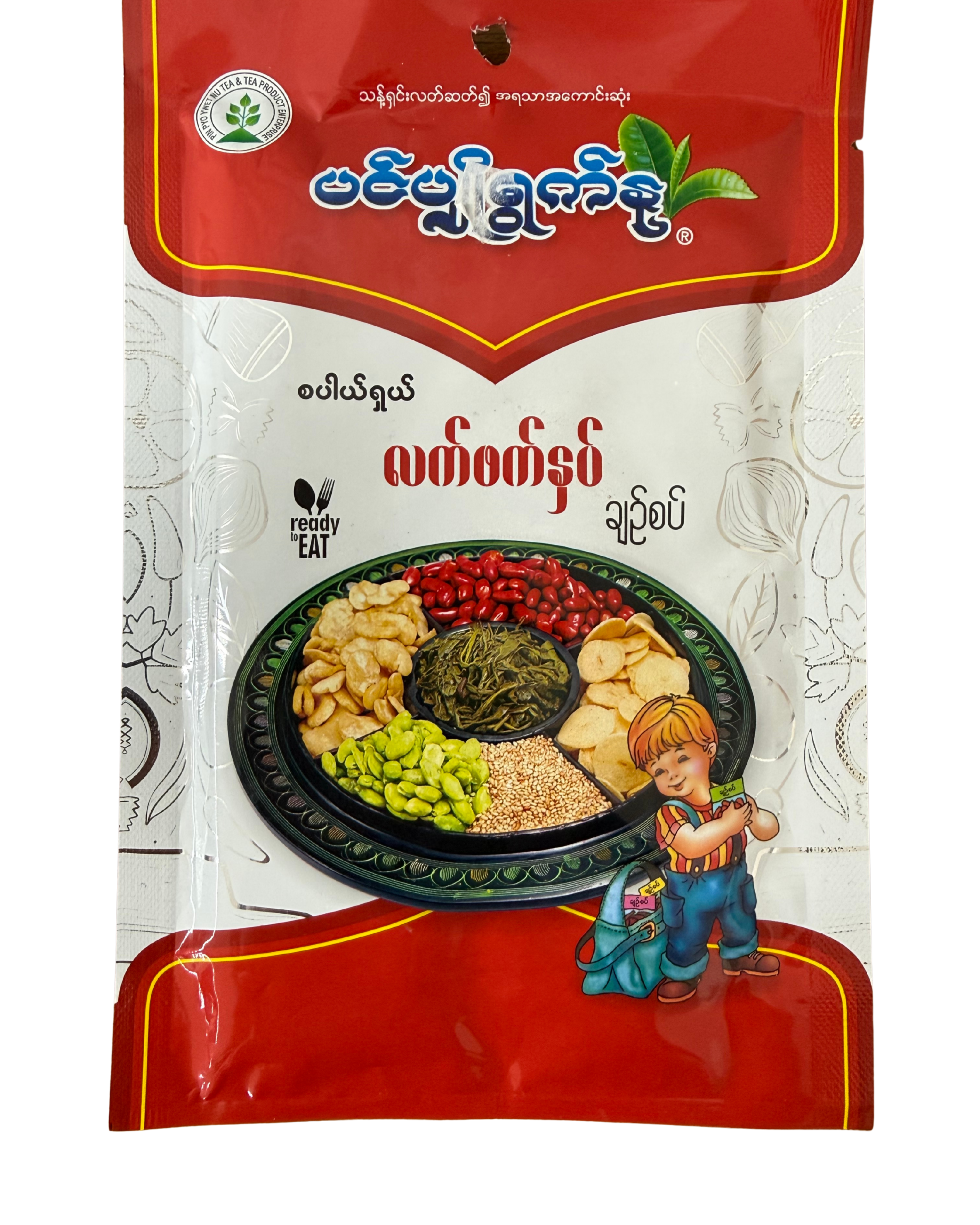 PIN PYO YWET NU PICKLED TEA LEAF (SPICY)160g - Product | MM-Mart Japan