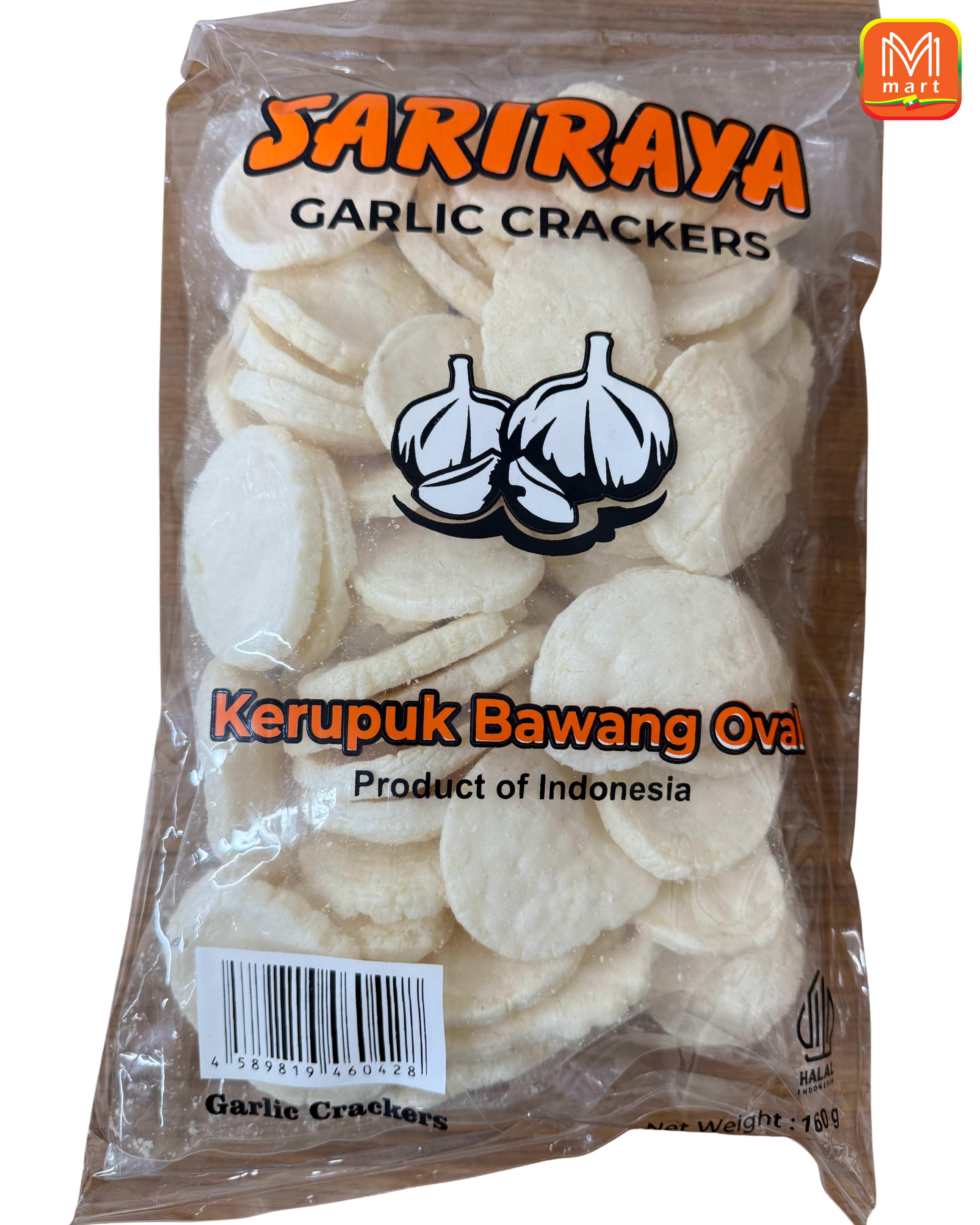 SARIRAYA GARLIC CRACKERS 160g - Product | MM-Mart Japan