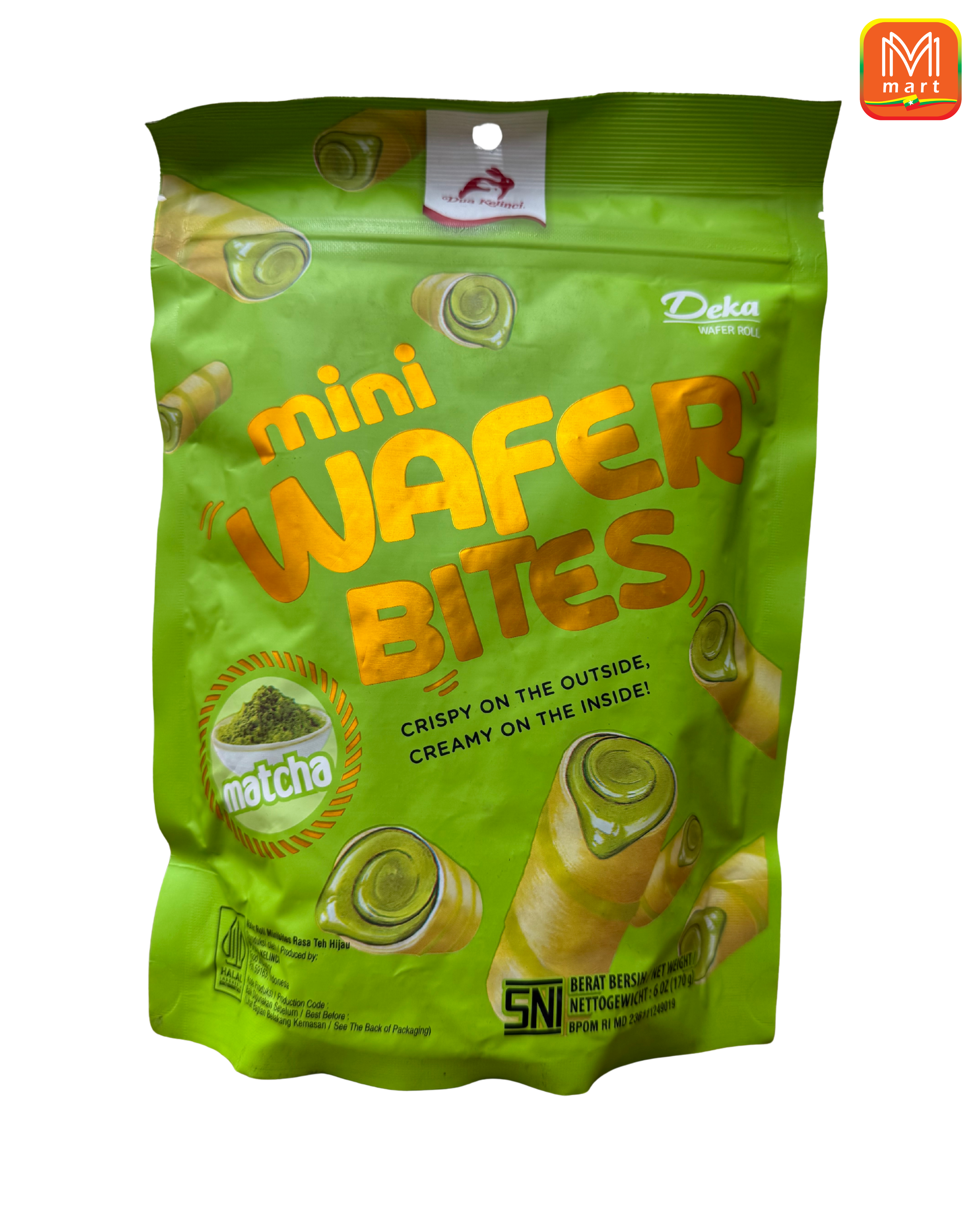 DEKA MATCHA MINI WAFERBITES 180g - Product | MM-Mart Japan