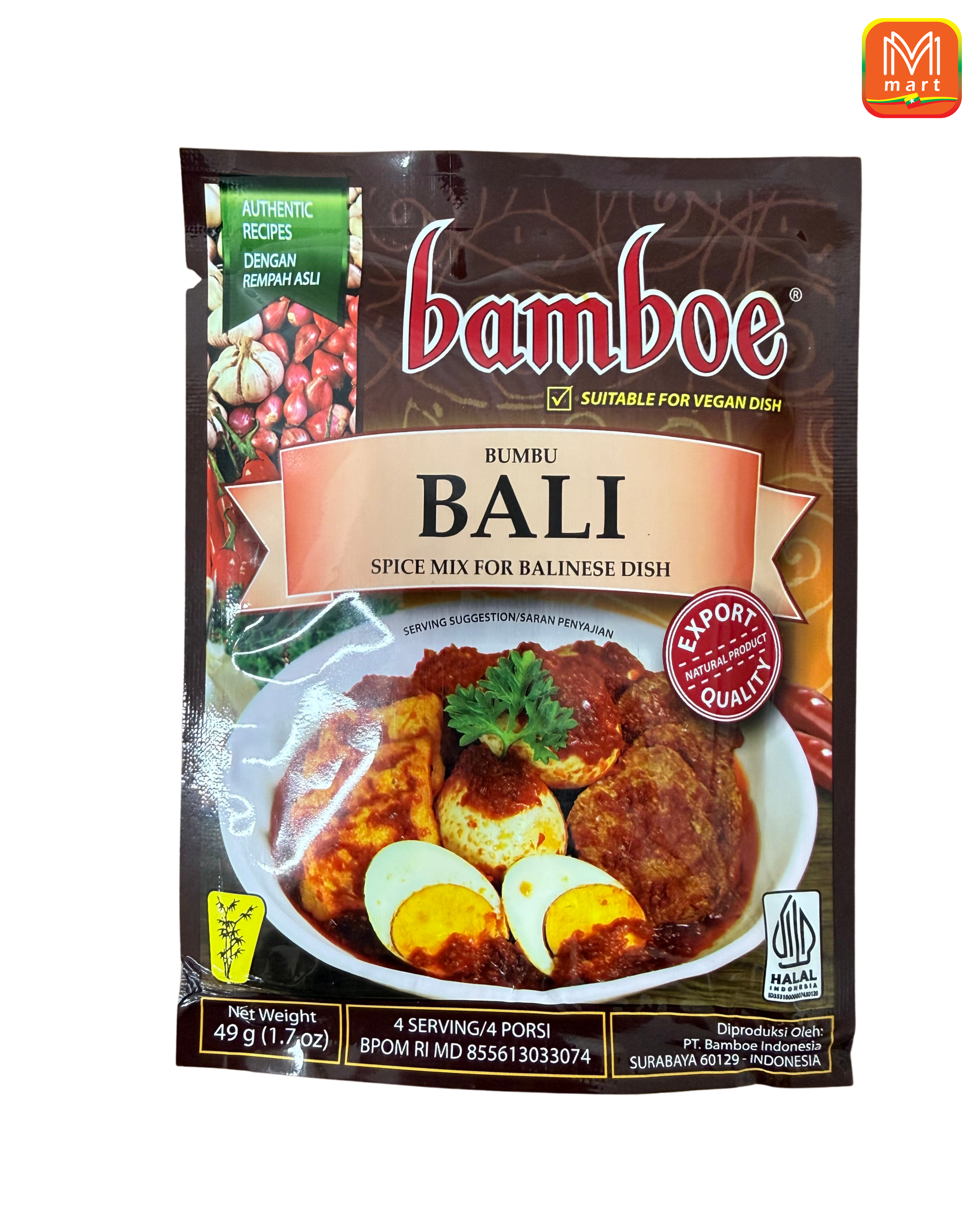 Bamboe Spice Mix for Balinese Dish - Product | MM-Mart Japan
