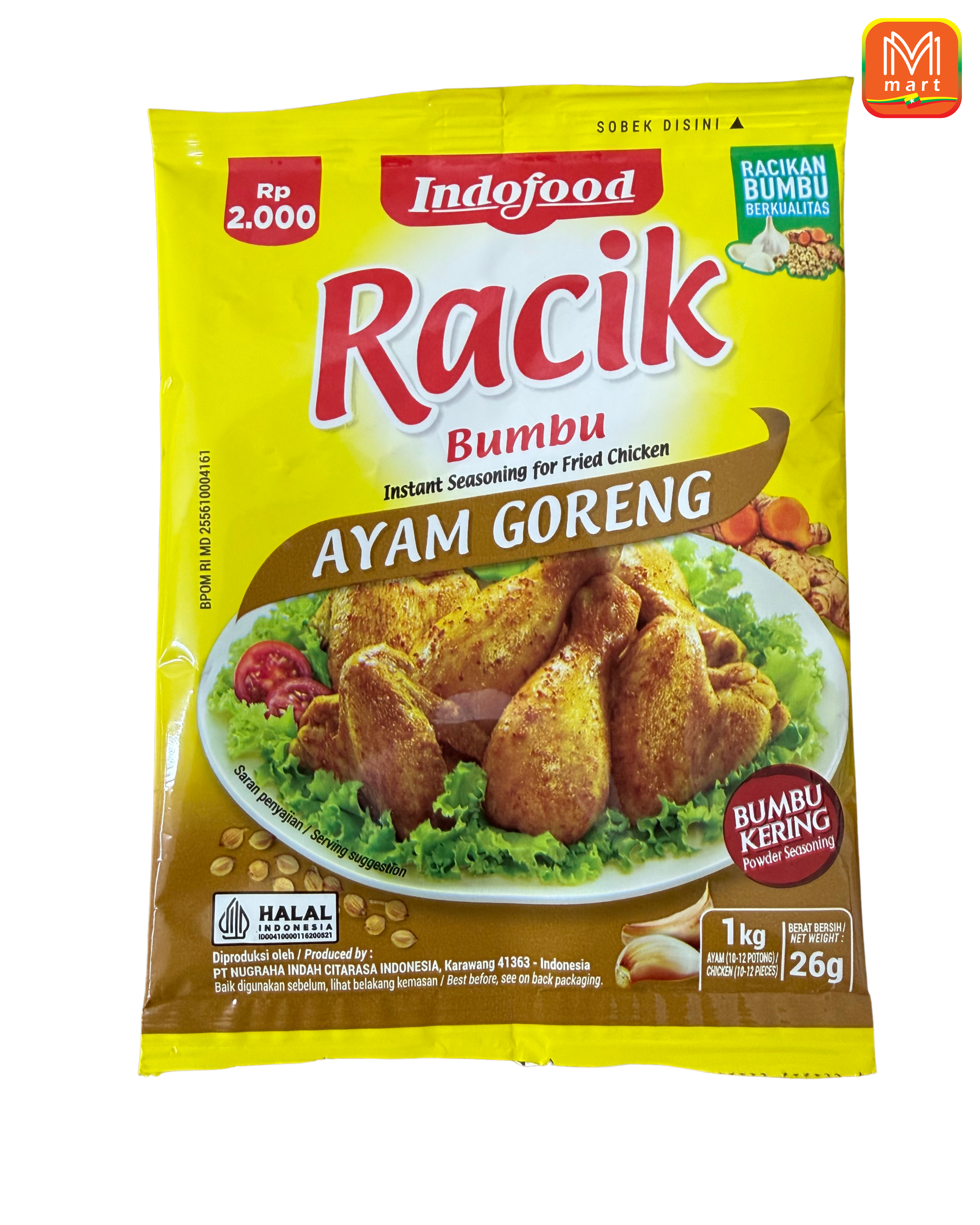 Indofood Racik Instant Seasoning for Fried Chicken - Product | MM-Mart Japan