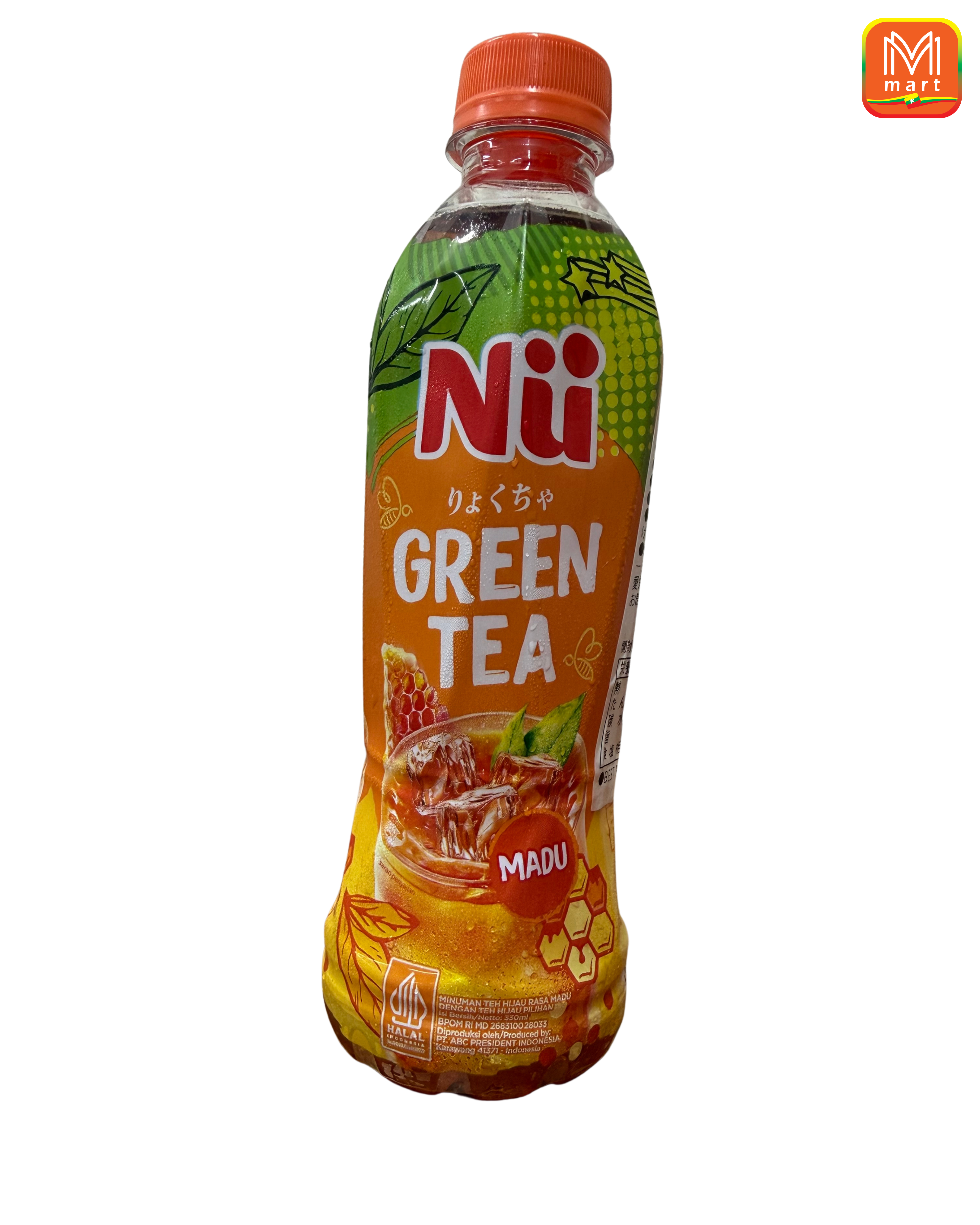 NII GREEN TEA HONEY 330mL - Product | MM-Mart Japan