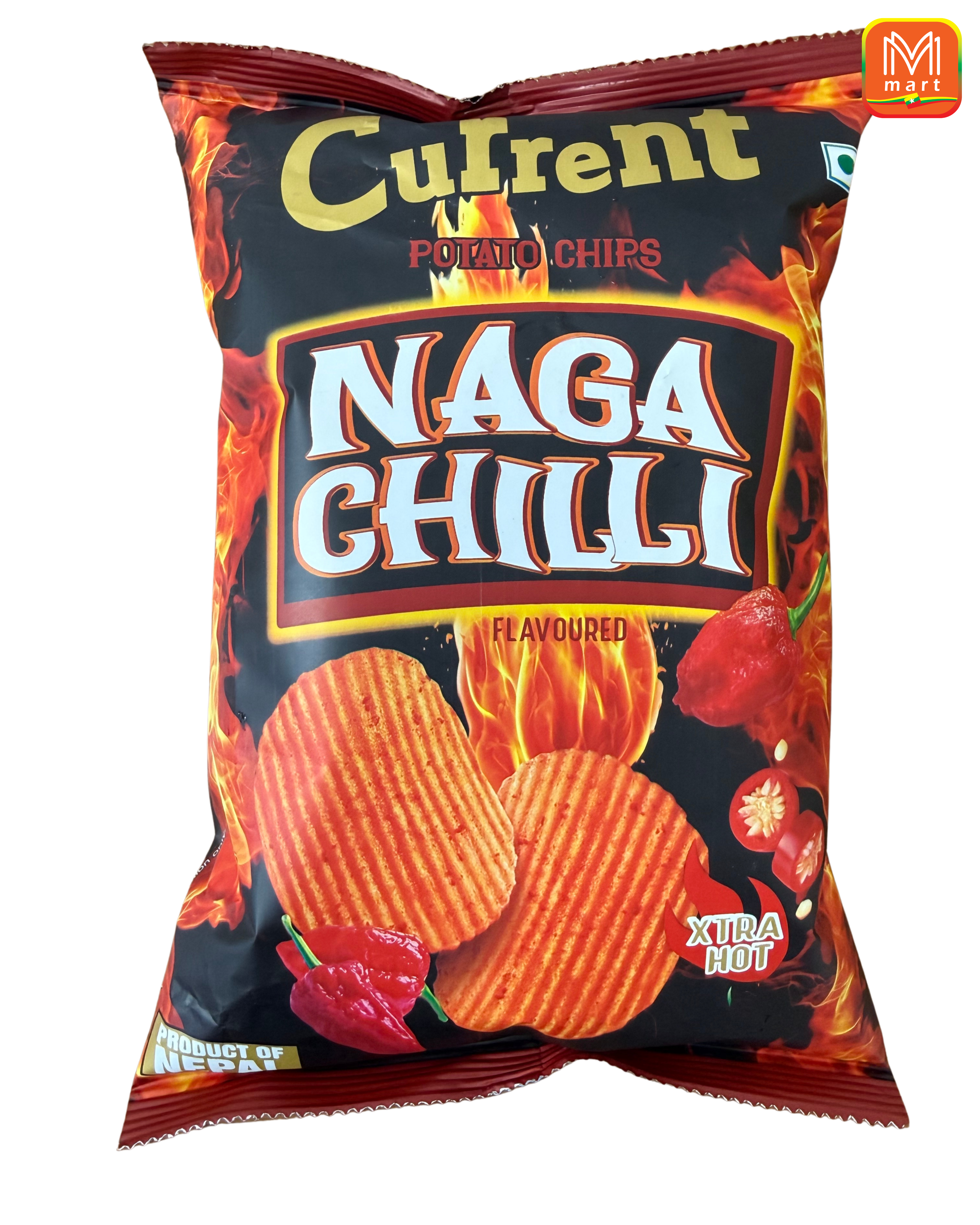 Current Potato Chips Naga  Chilli Flavor Xtra Hot - Product | MM-Mart Japan