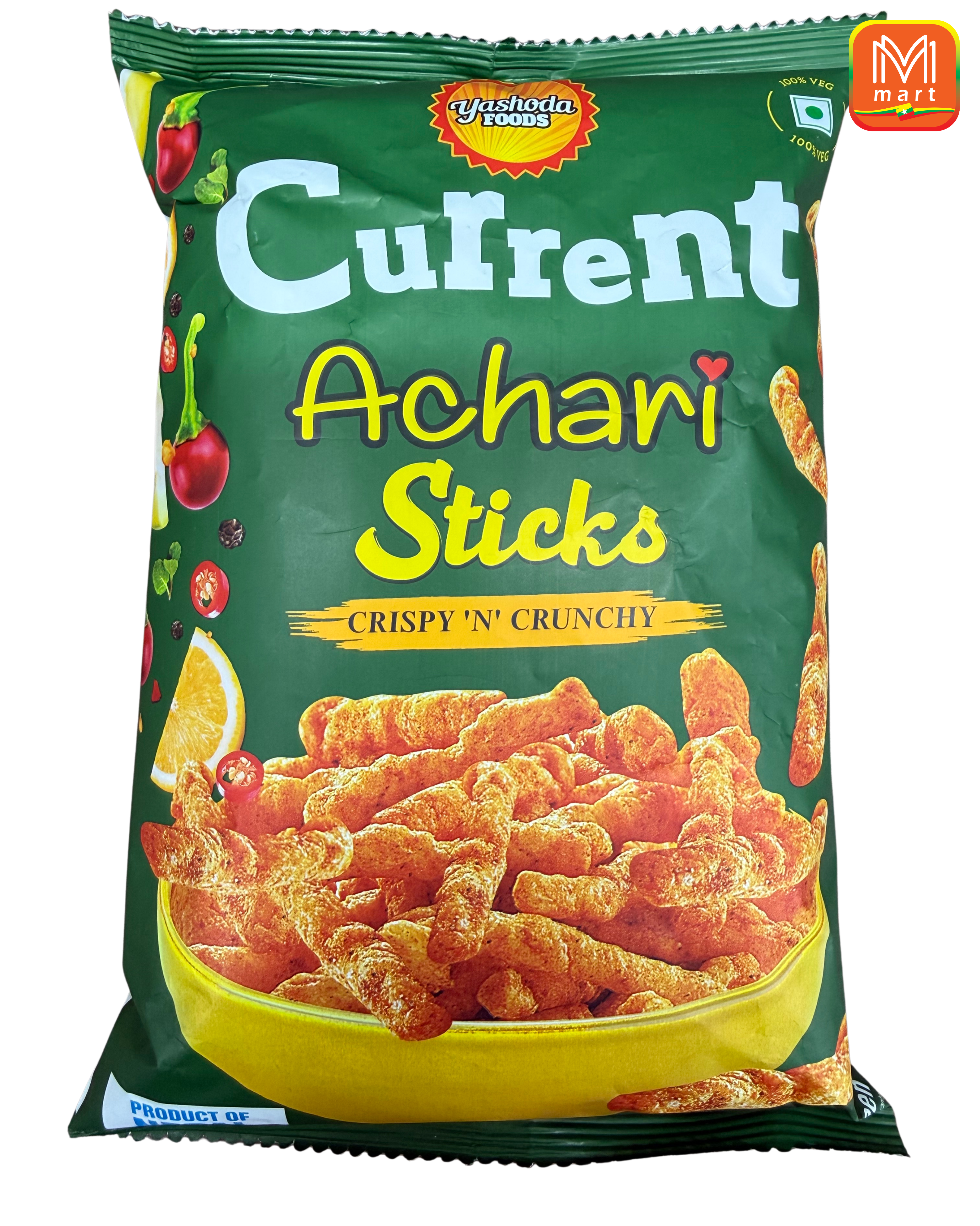 Current Achari Sticks Crispy and Crunchy - Product | MM-Mart Japan
