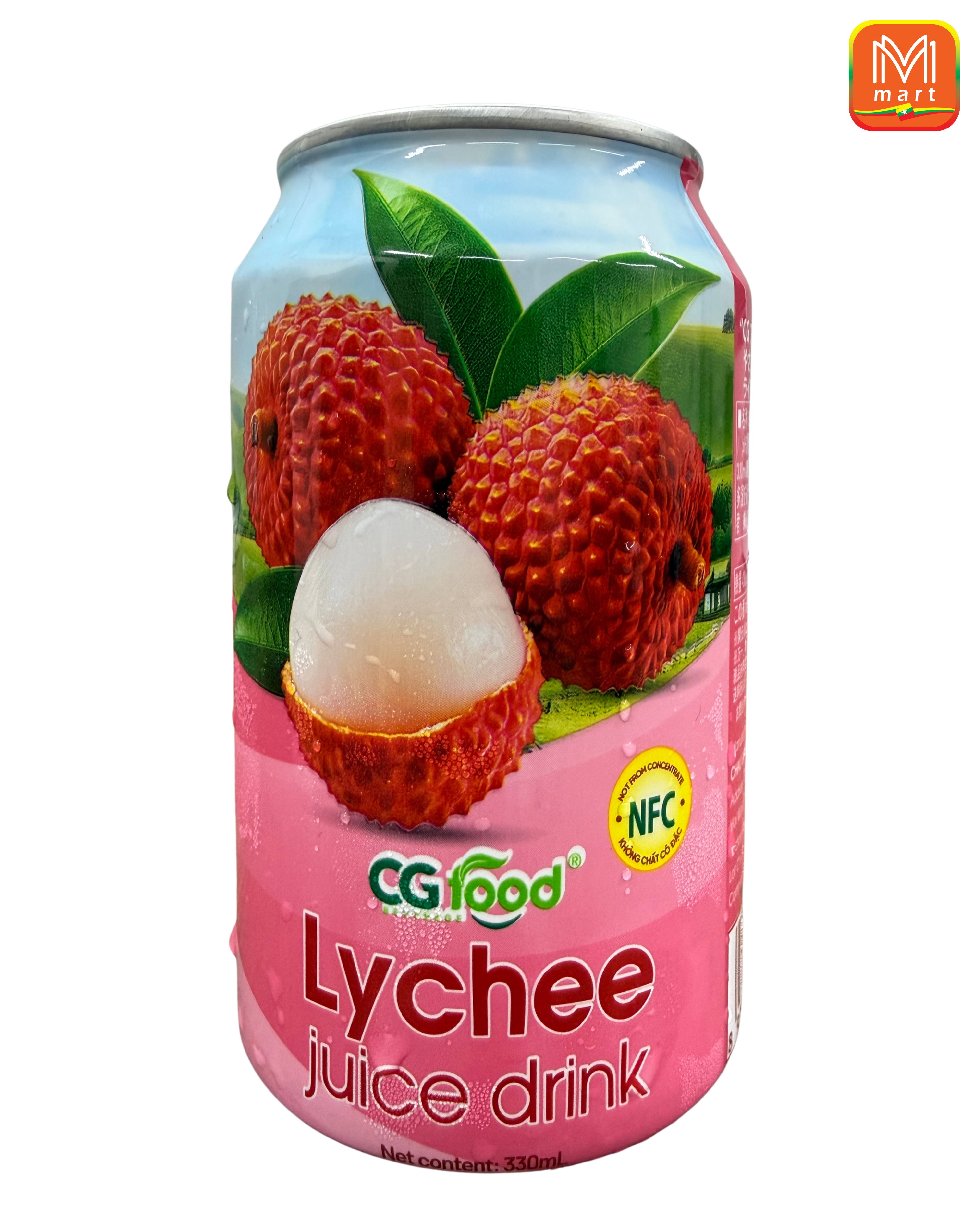 CG FOOD LYCHEE JUICE DRINK 330ml - Product | MM-Mart Japan