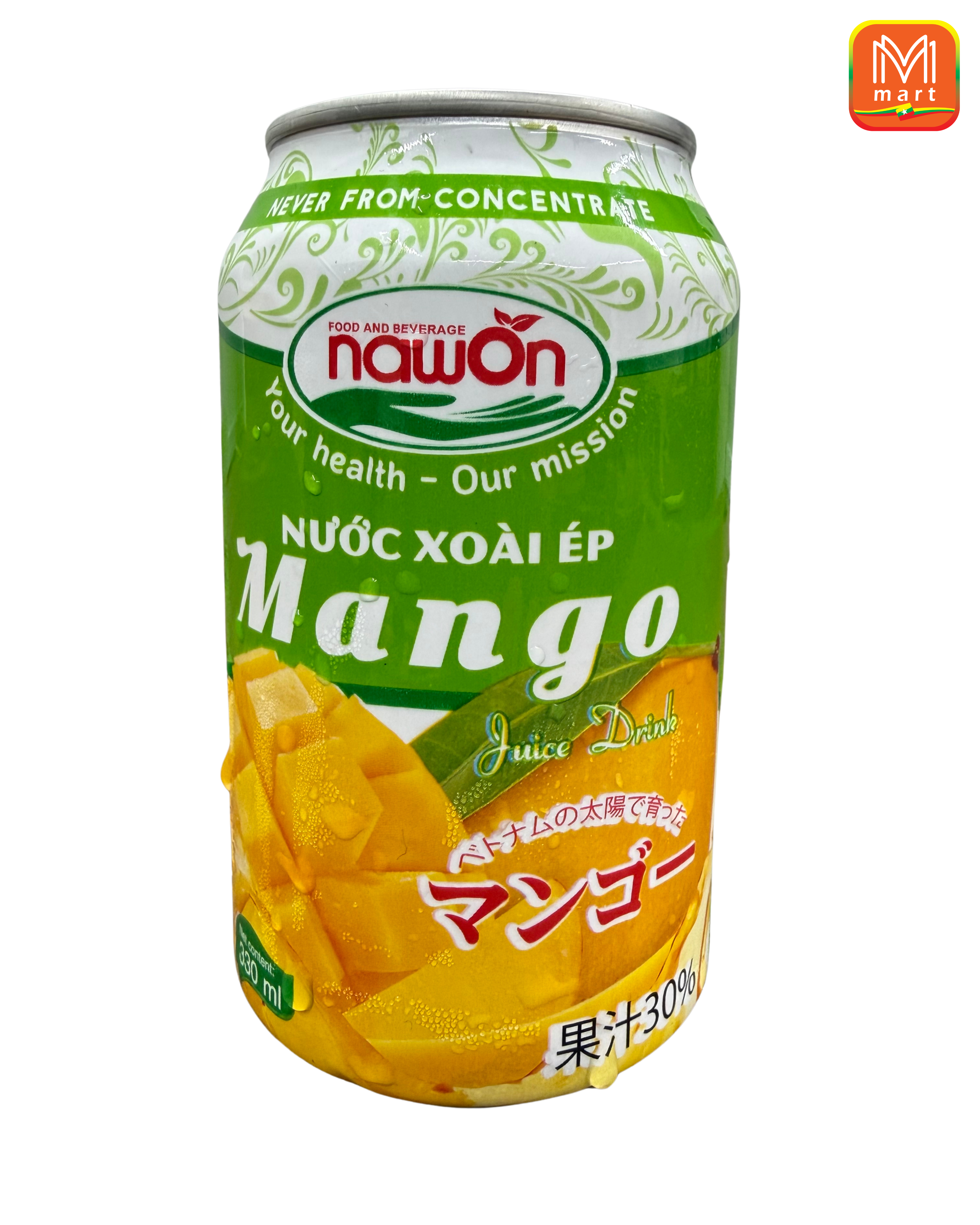 NAWON MANGO JUICE 330ml - Product | MM-Mart Japan