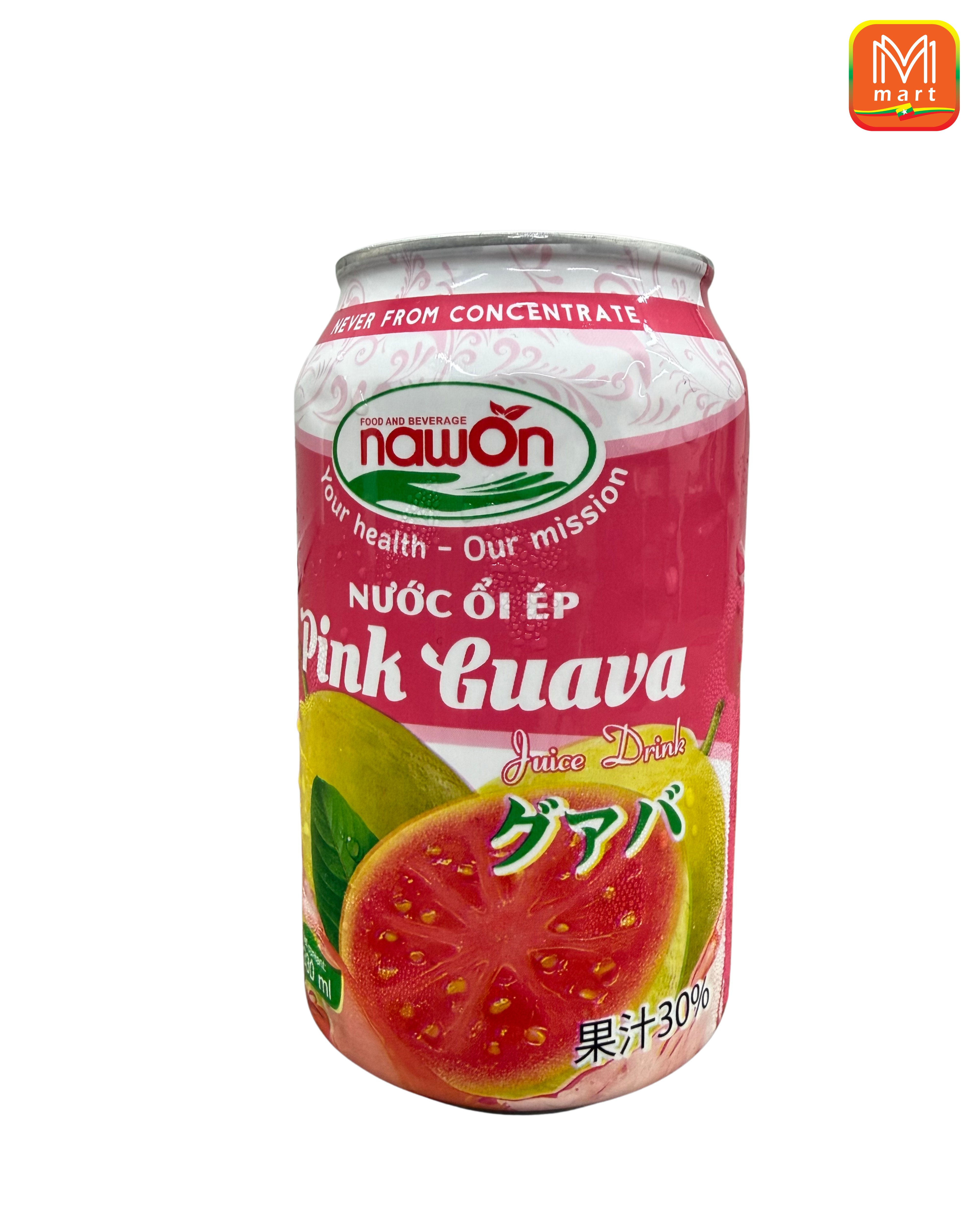 NAWON PINK GUAVA 330ml - Product | MM-Mart Japan