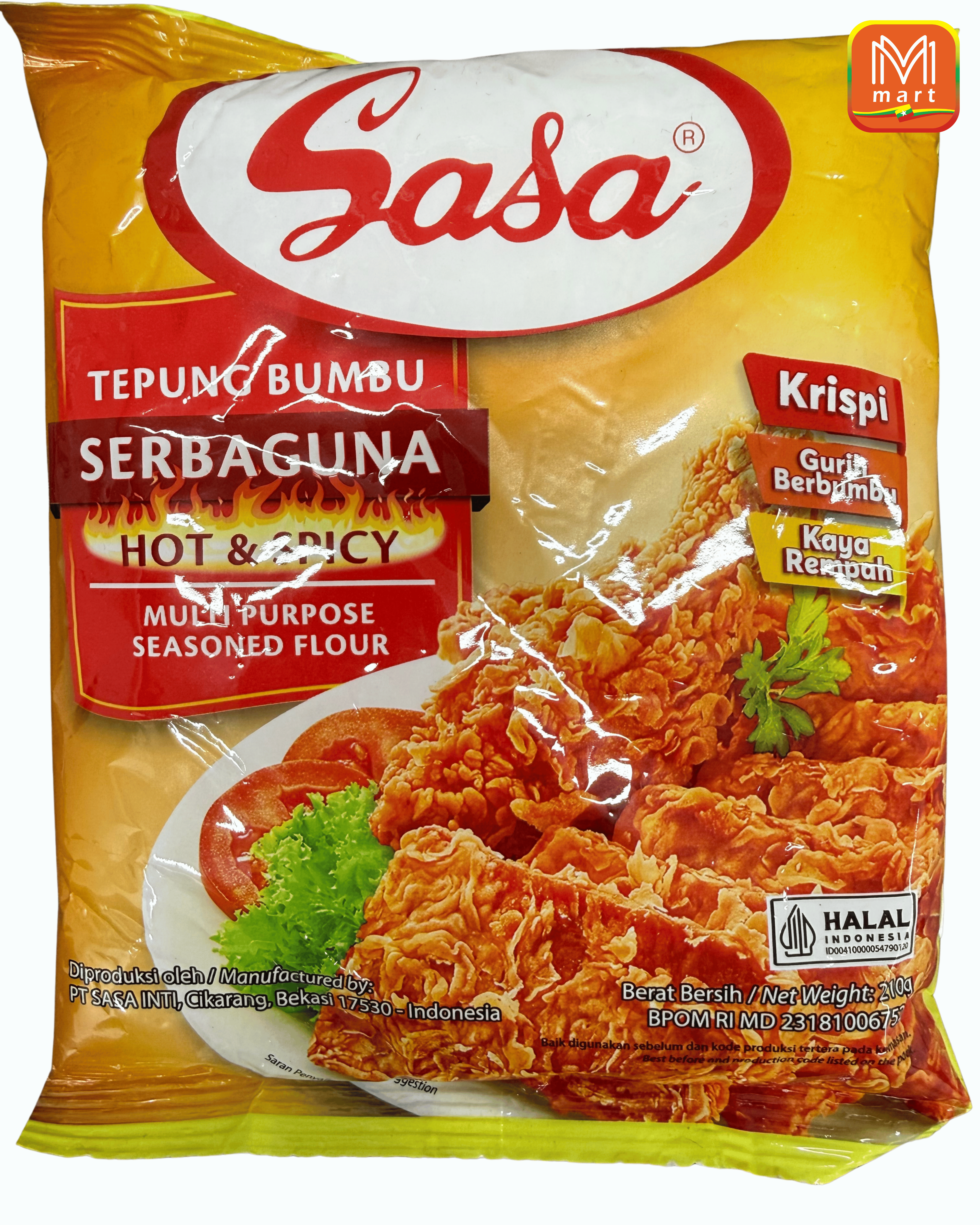 Sa Sa Hot and Spicy Seasoned Flour - Product | MM-Mart Japan