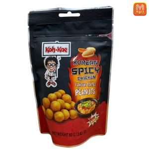 ကြက်သားအစပ်အရသာ မြေပဲ 80g - Product | MM-Mart Japan