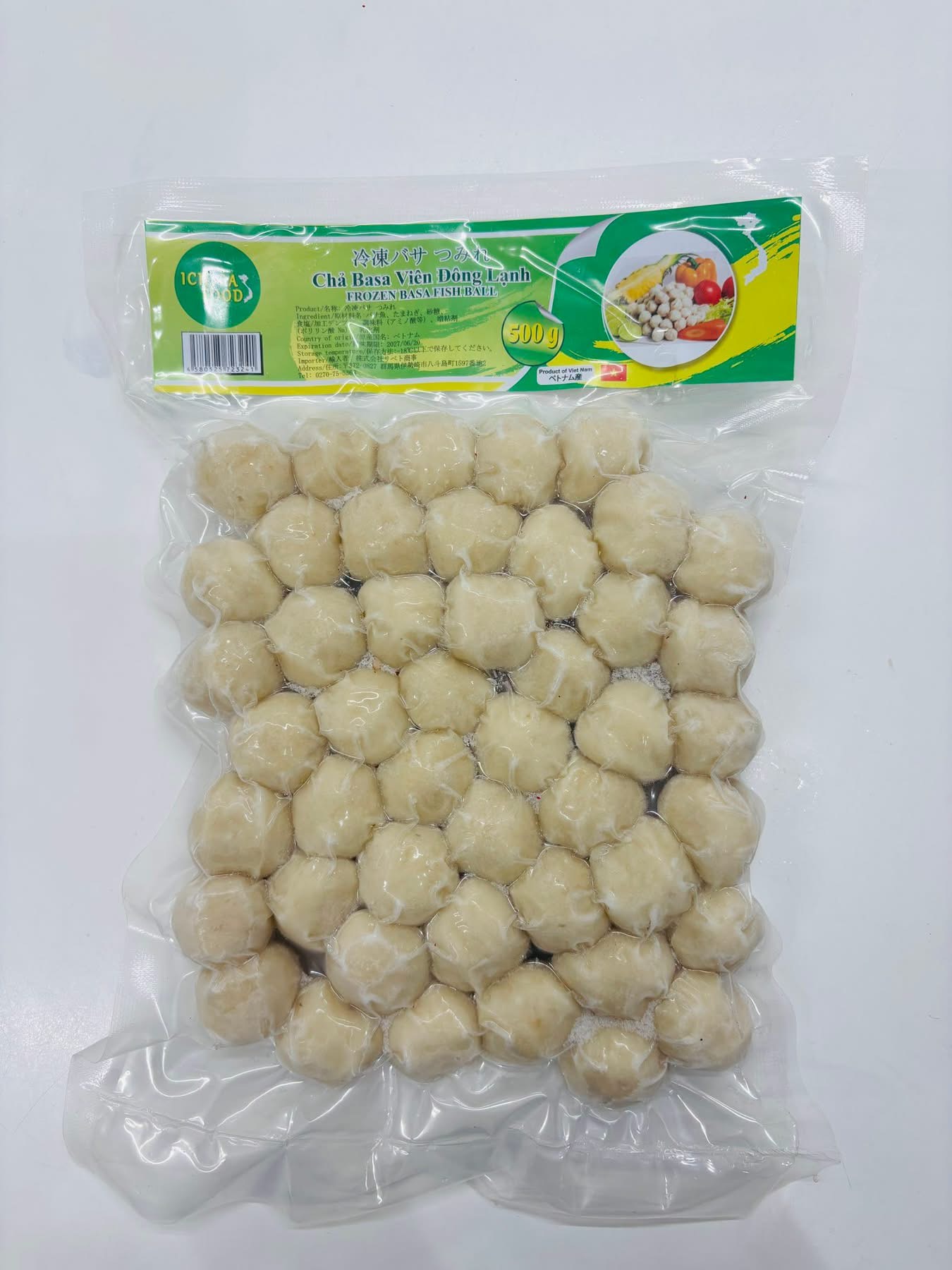Frozen Basa Fishhball 500g - Product | MM-Mart Japan