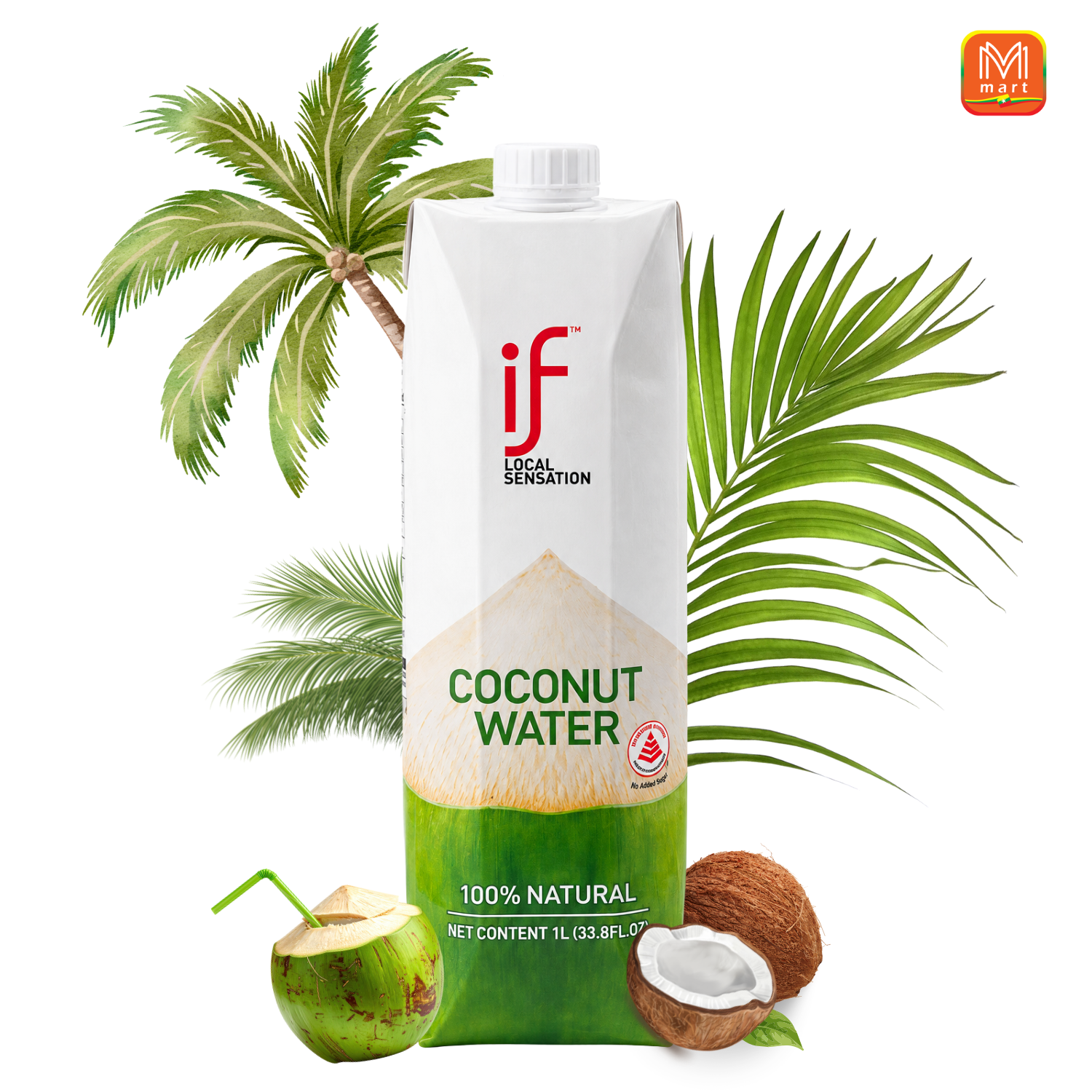 IF Coconut Water 1L - Product | MM-Mart Japan