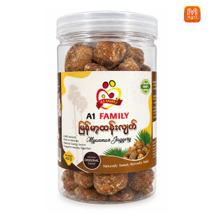A1 Family Myanmar Pure Palm Jaggery 400g - Product | MM-Mart Japan