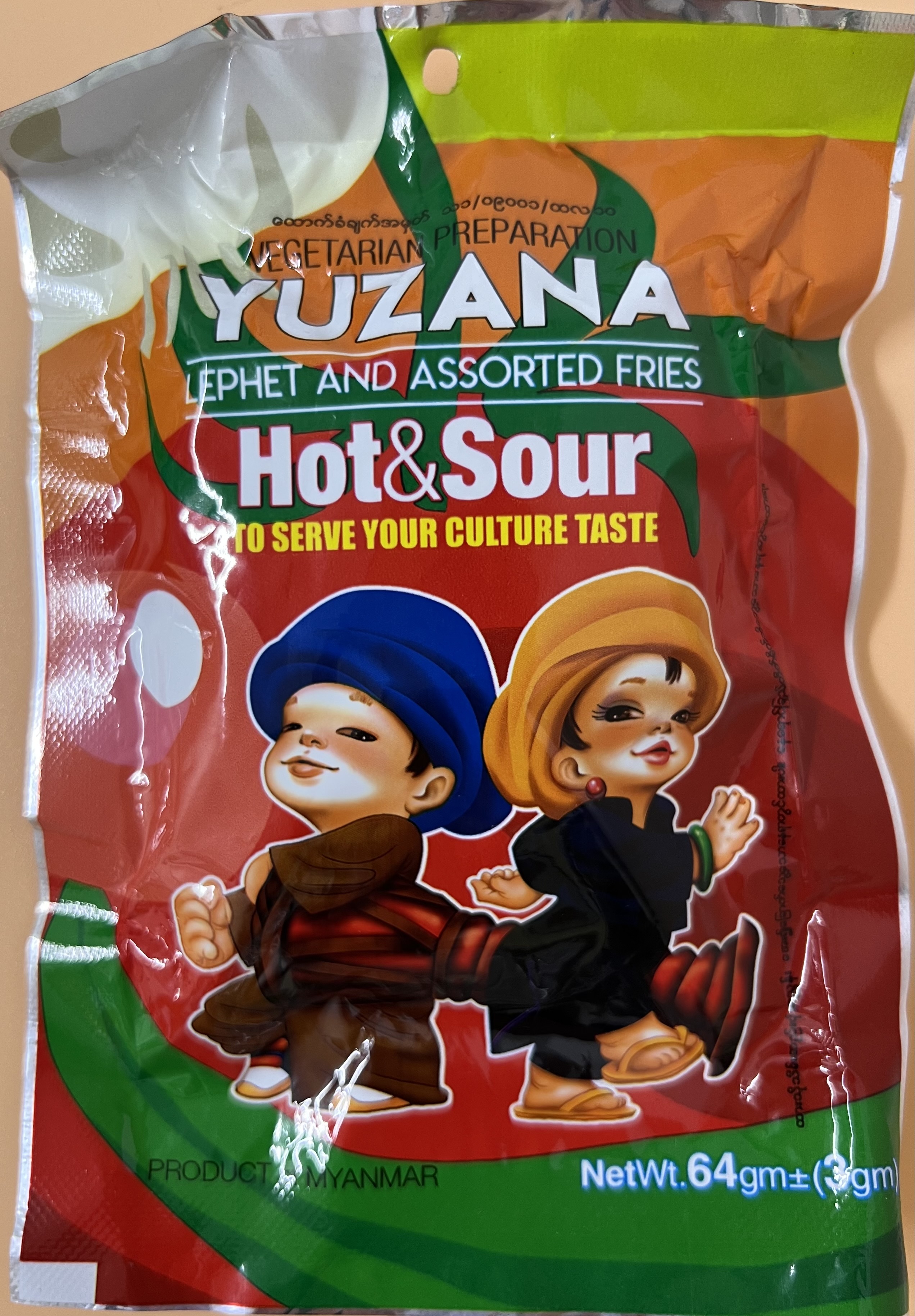 YUZANA  Lephet &  Assorted Fries Hot &Sour - Product | MM-Mart Japan