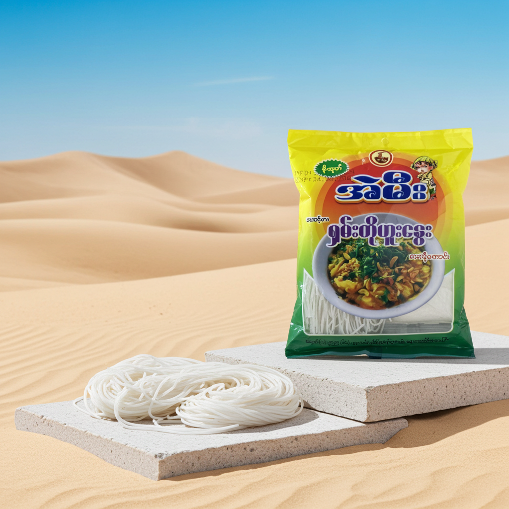 A ME Readymade  Shan  Tofu Noodle - Product | MM-Mart Japan