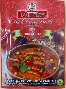 MAE PLOY Red Curry Paste 50g - Product | MM-Mart Japan