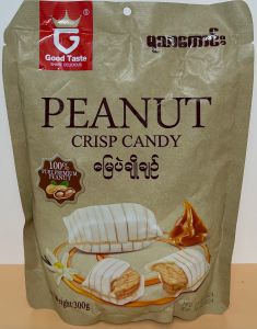 GOOD  TASTE  PEANUT  CRISP   CANDY(100% Pure Premium  Peanut 	) - Product | MM-Mart Japan