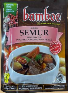 BAMBOE  SEMUR   (for braised beef /chicken ) - Product | MM-Mart Japan