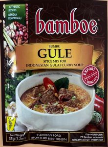 BAMBOE  GULE	 (SPICE MIX  FOR   GULAI  CURRY SOUP) - Product | MM-Mart Japan