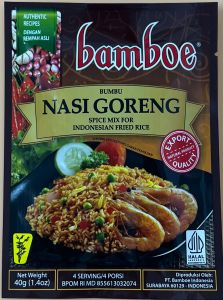 BAMBOE  NASI GORENG ( SPICE MIX FOR  INDONESIAN  FRIED  RICE) - Product | MM-Mart Japan