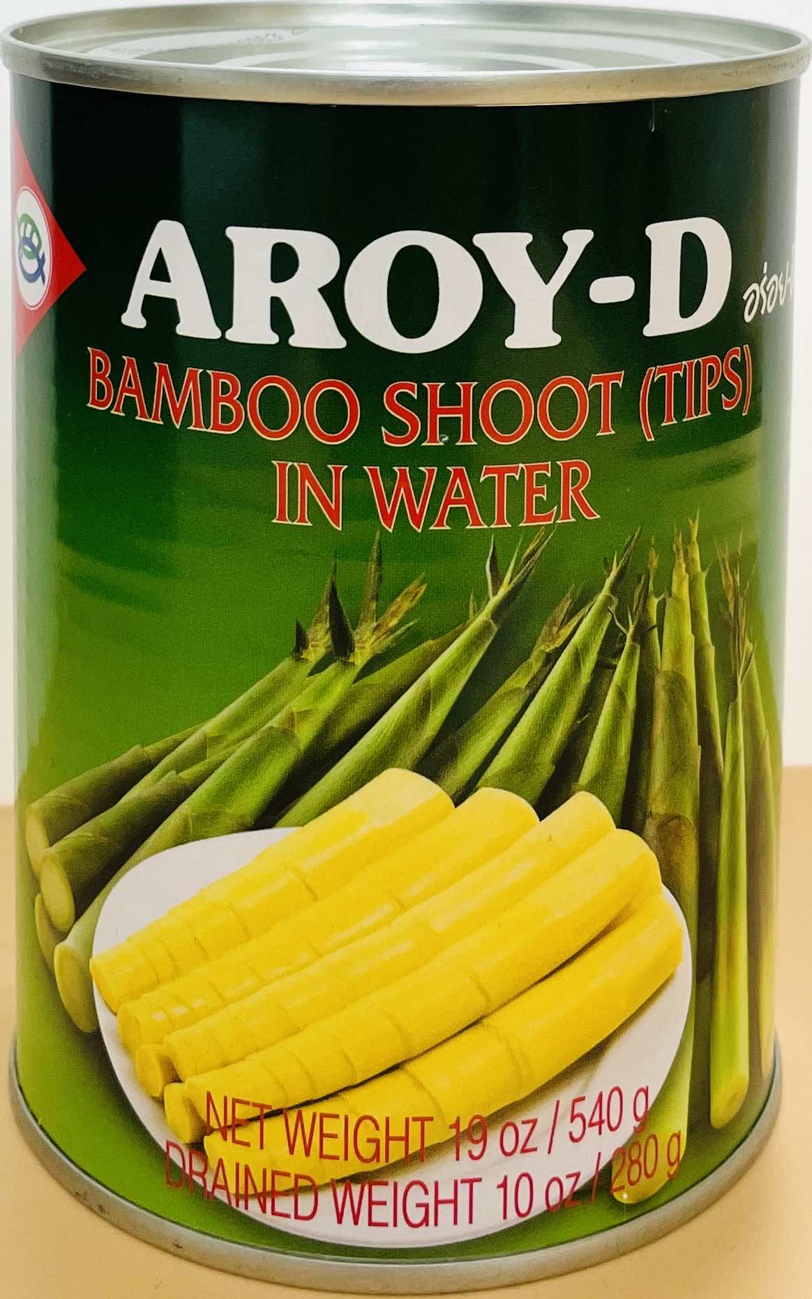 AROY-D BAMBOO SHOOT(TIPS)  IN WATER 540g (Image 2) - Product | MM-Mart Japan