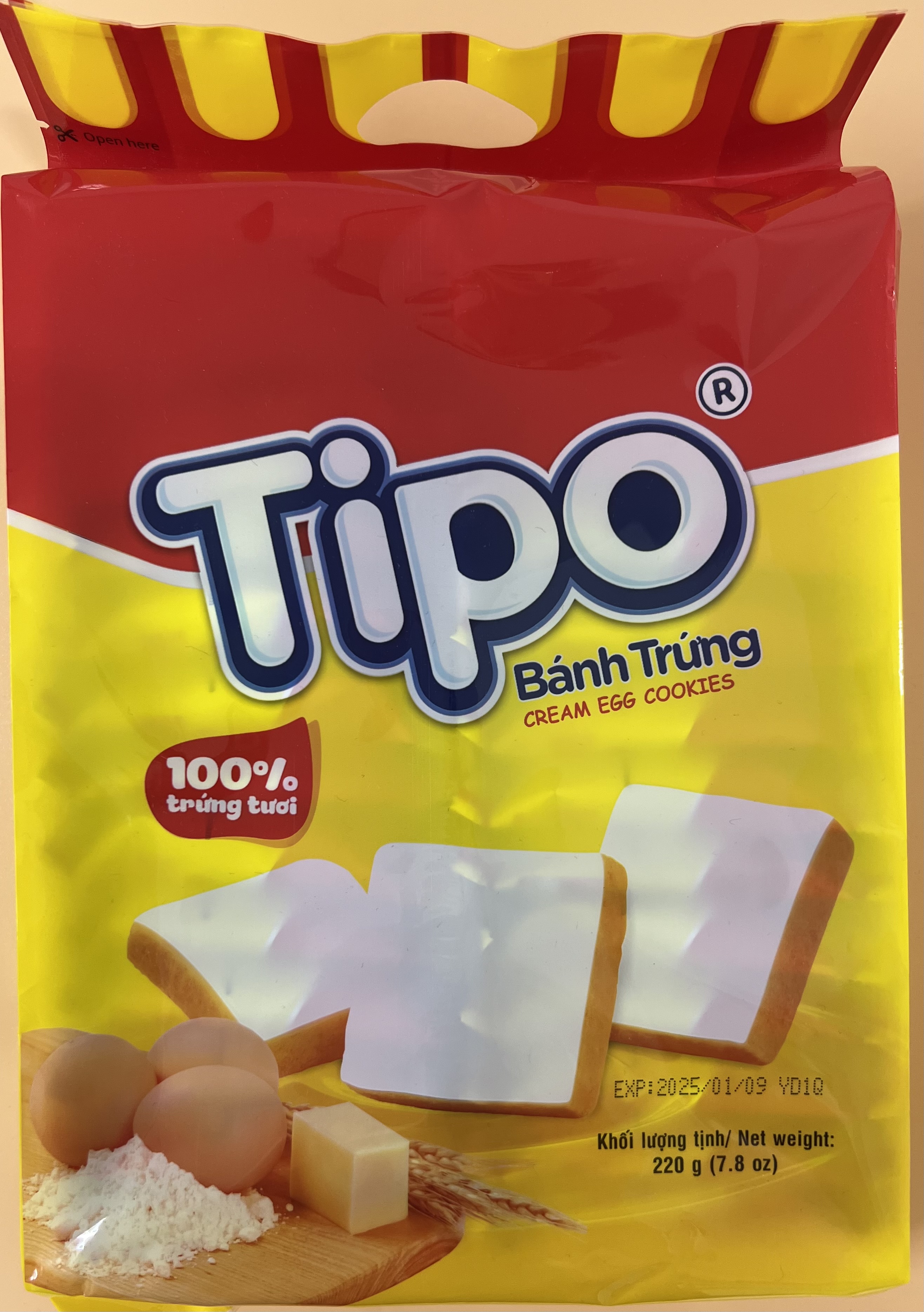 Tipo  Cream Egg Cookies - Product | MM-Mart Japan