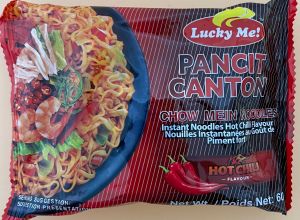 Lucky  Me  Instant  Noodles   Hot Chilli  Flavour - Product | MM-Mart Japan