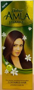 Dabur   Amla  Jasmine  Hair Oil  for  Coloured Hair - Product | MM-Mart Japan